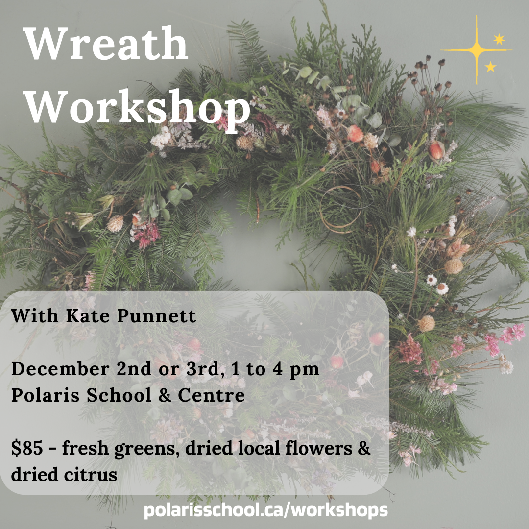 Wreath Making Workshop - Dec 2 or 3