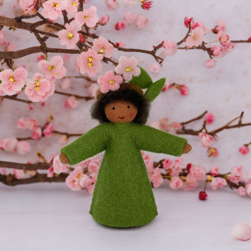 Green Forget-me-not Flower Fairies