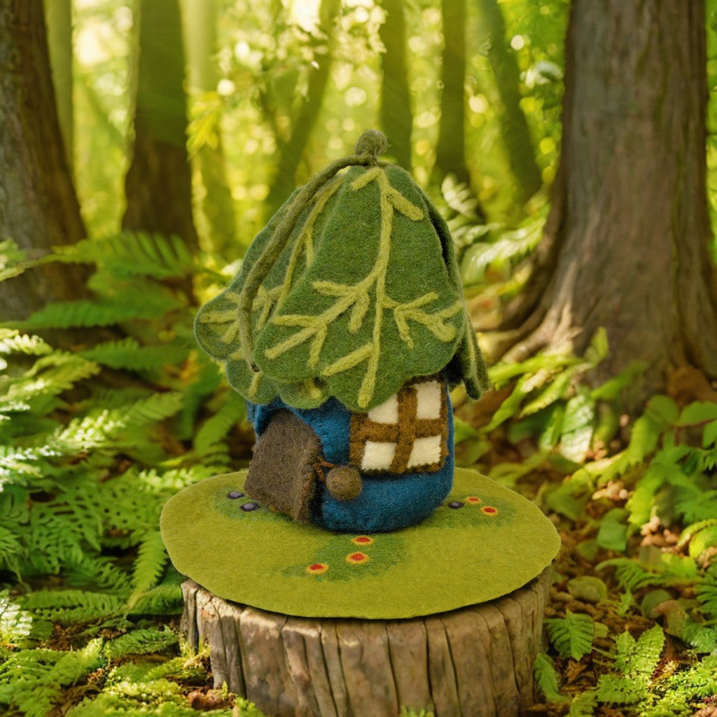 Felt Fairy House And Mat