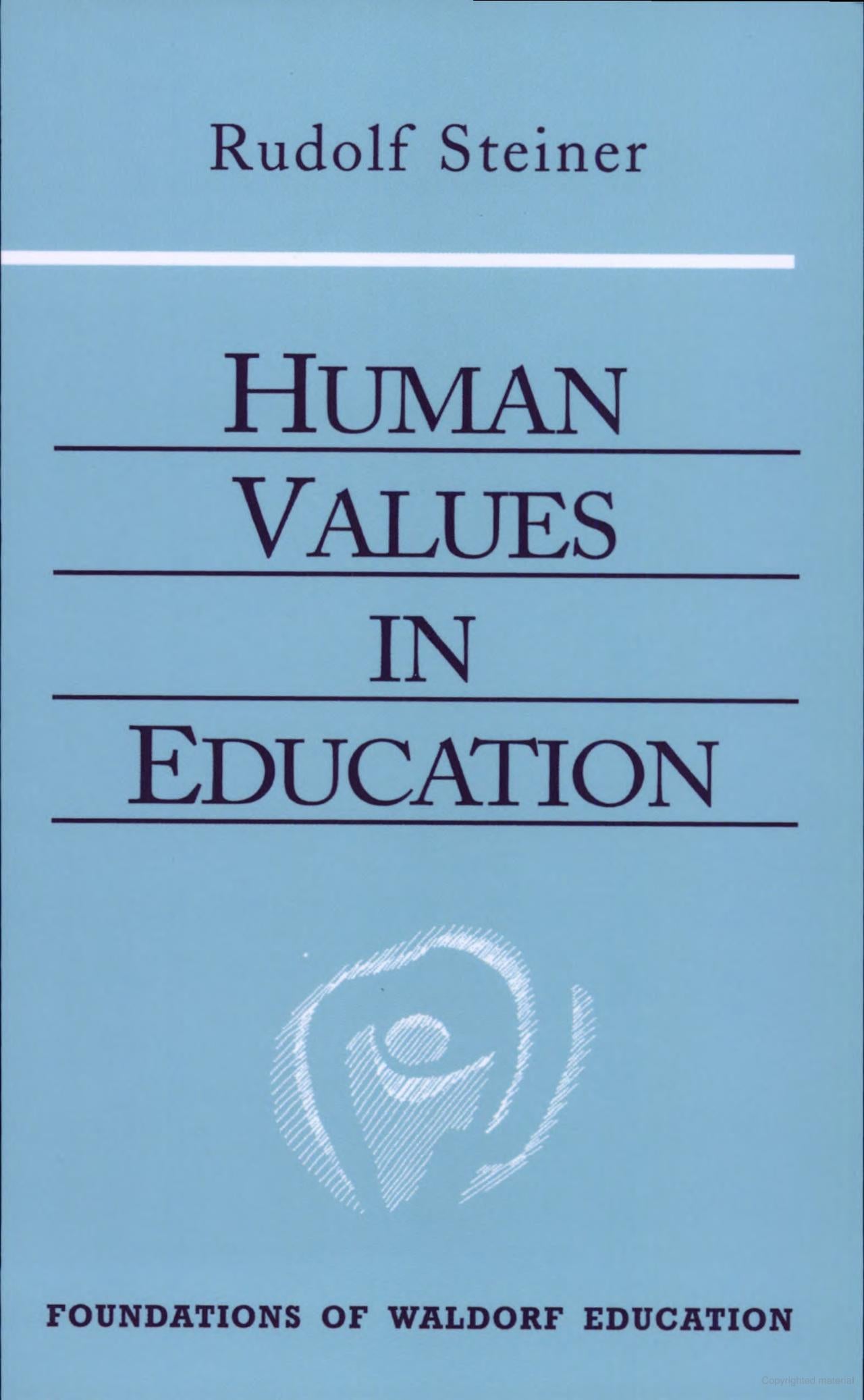Human Values in Education