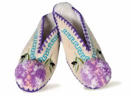 Traditional Greek Woolen Slippers
