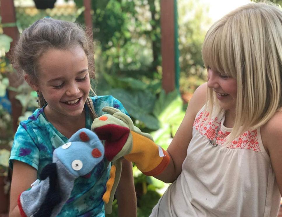 Cate And Levi - Dog Hand Puppet Kit