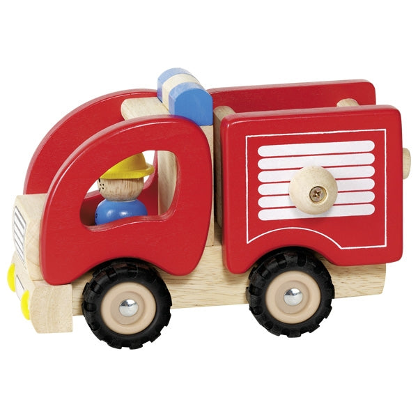 GOKI Fire Truck Wooden