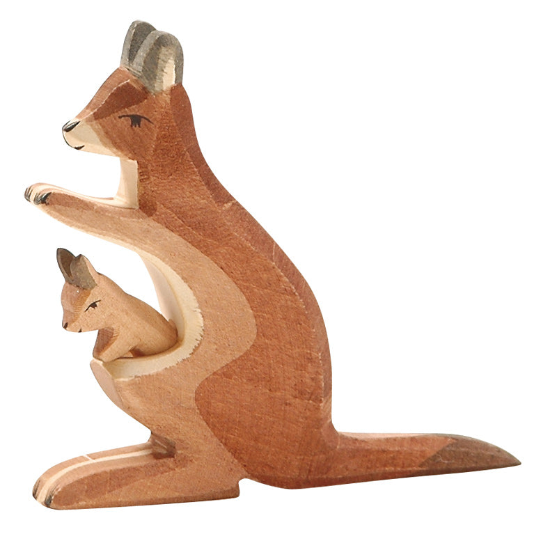 Ostheimer kangaroo with baby