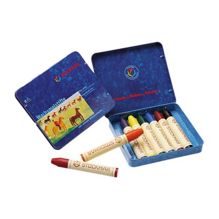 Stockmar Stick Crayons Tin Case (8)