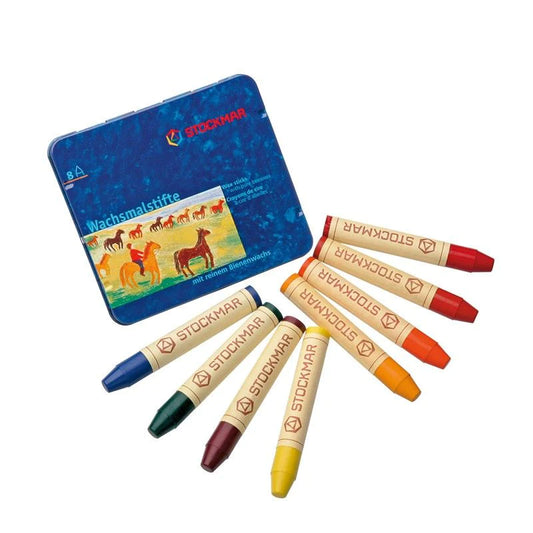 Stockmar Stick Crayons Tin Case (8)