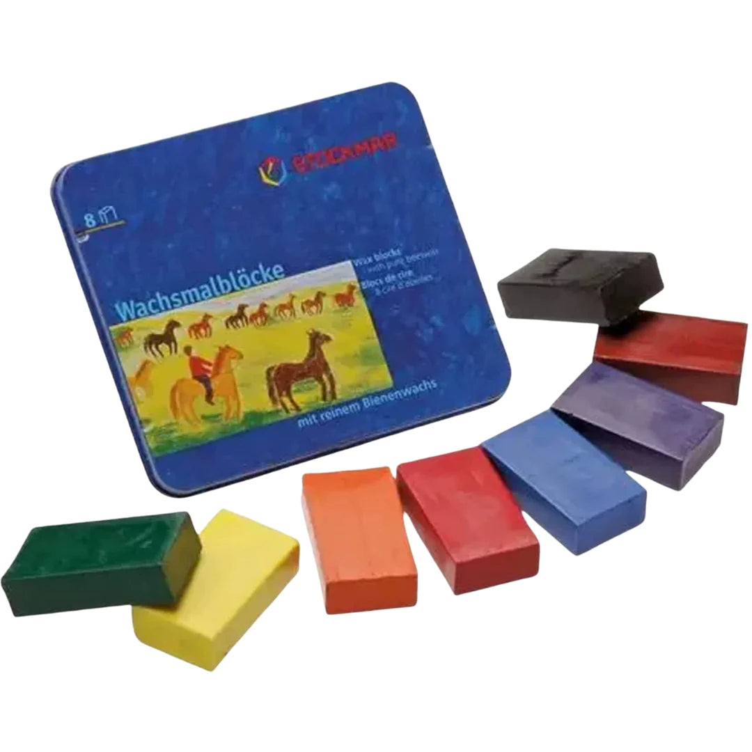 Stockmar Block Crayons Tin Case (8)
