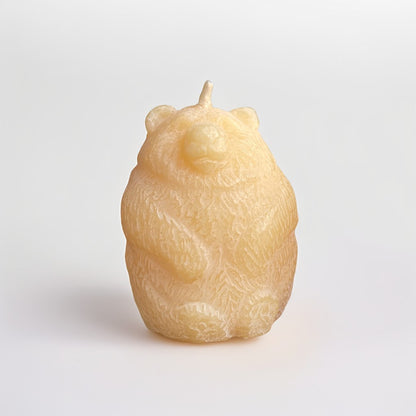 Bee glo Beeswax Candle - Racoon, Bear, Moose