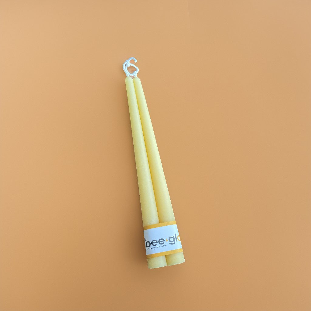 Bee glo Beeswax Candle - Tapers