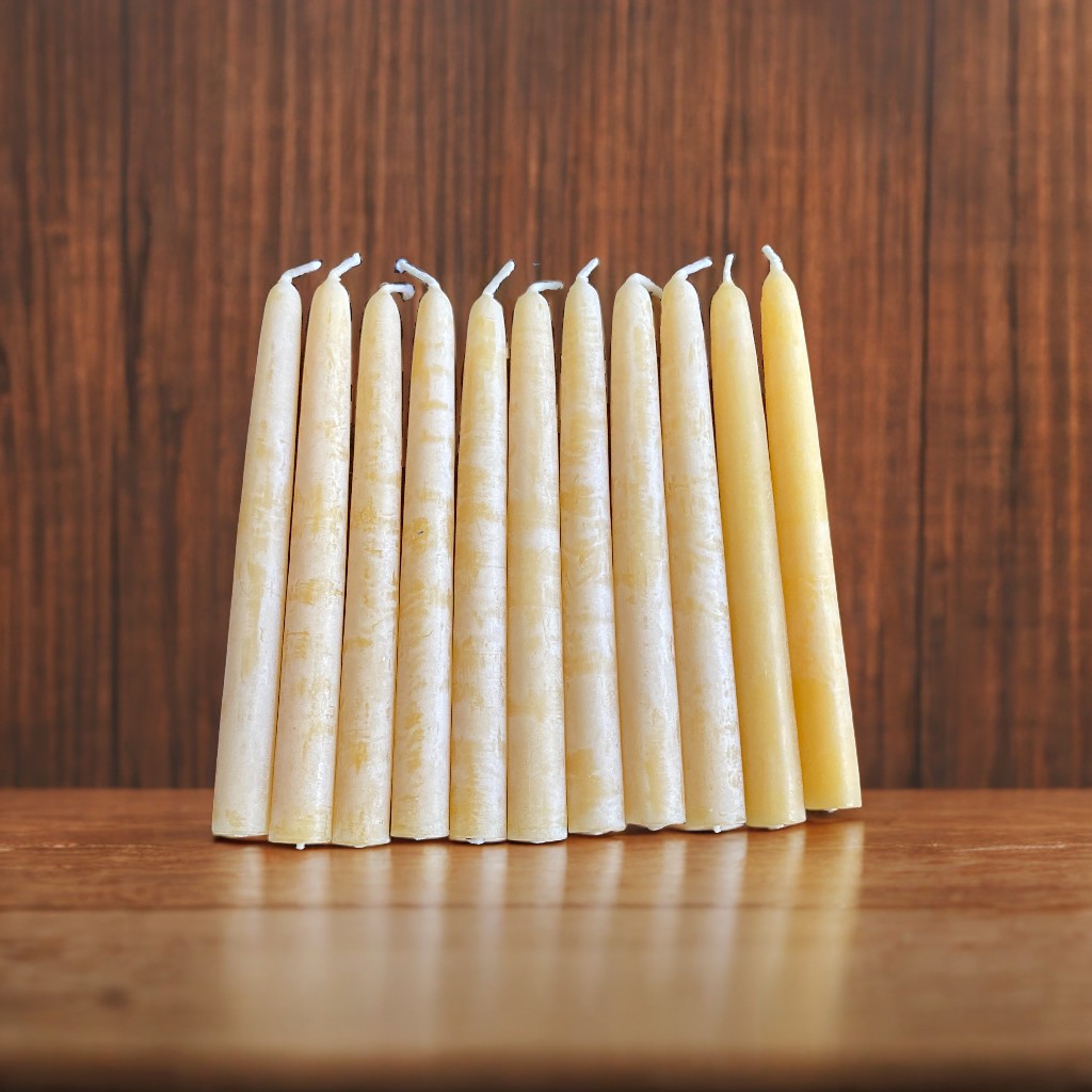 Beeswax candles -13mm