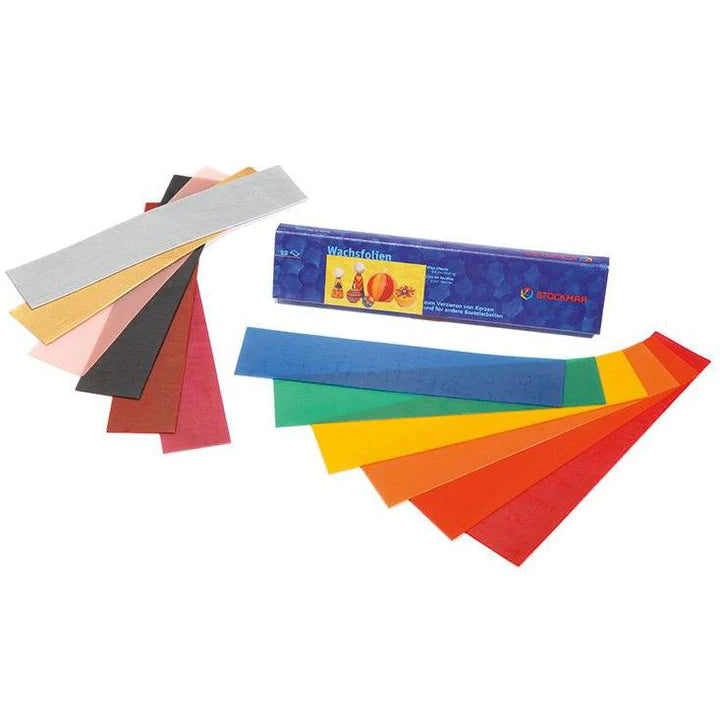 Stockmar Decorating Wax Sheets - 12 pcs