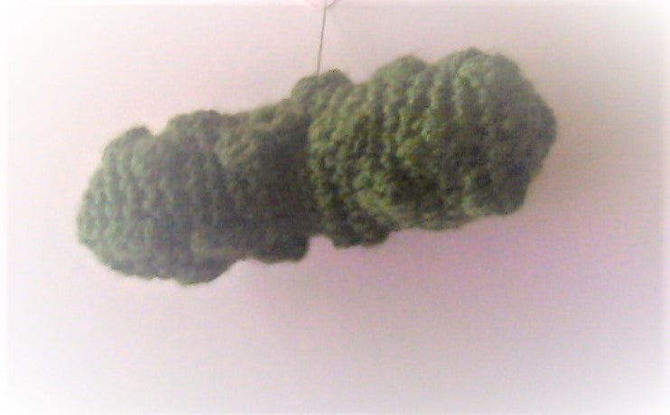 Crochet Food - Cucumber