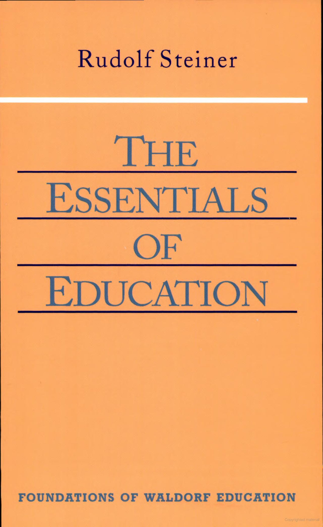 The Essentials of Education