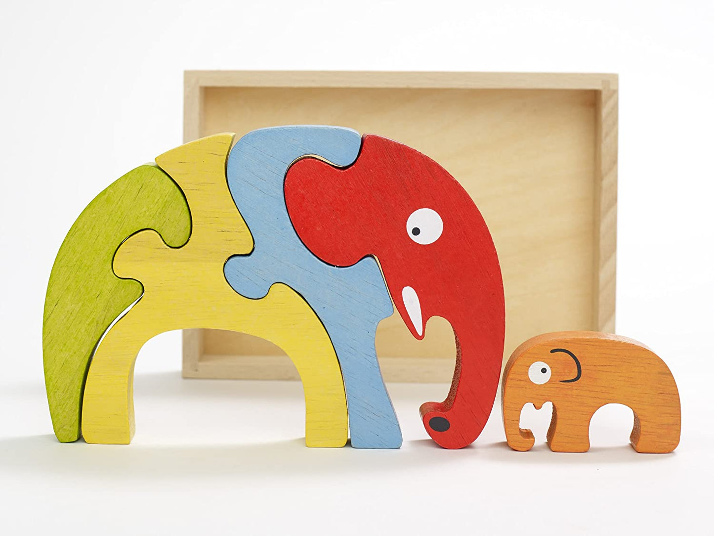Elephant Family Puzzle
